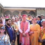 मुख्यमंत्री आवास में होली मिलन समारोह की धूम धूम