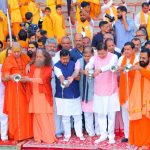 नितिन नबीन ने किया गंगा पूजन