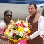 राष्ट्रपति पहुंची देहरादून,पासिंग आउट होंगी शामिल