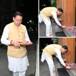 धामी ने प्रधानमंत्री की दीर्घायु के लिए की प्रार्थना